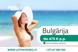 🔥 Bulgārija no 475 EUR – rezervē tagad! Latvia Tours